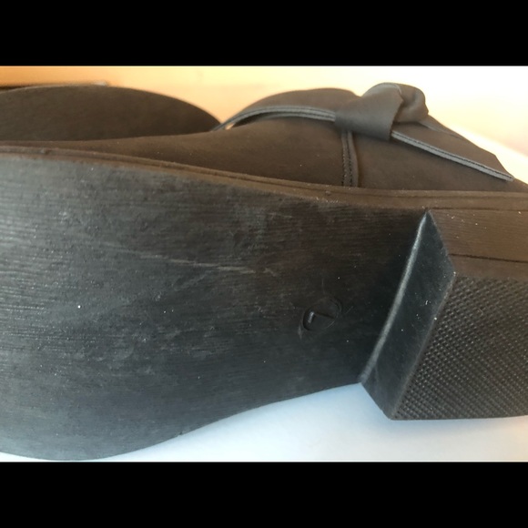 Women's Ankle Boots with Knot Detail - Picture 6 of 6